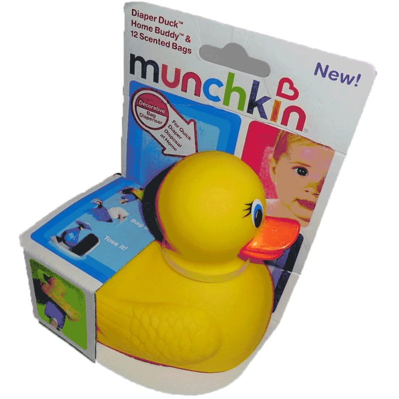 Munchkin Diaper Duck Home Buddy with 12 Scented Bags