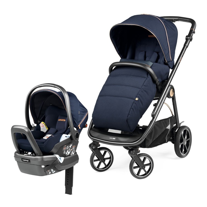 Peg Perego Veloce + Primo Viaggio 4-35 Lounge Travel System Bundle – Blue Shine