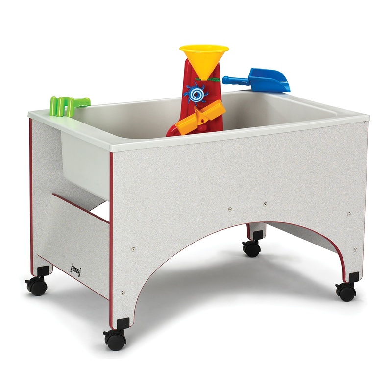 Rainbow Accents Space Saver Sensory Table – Purple