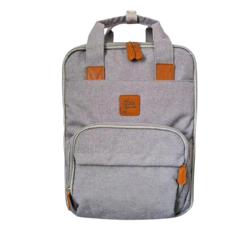 Signature Diaper Bag – Grey
