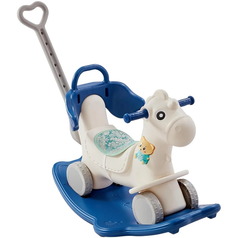 4 in 1 Rocking Horse – Blue Blue (See Description)