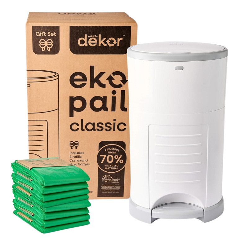 Eko Classic Diaper Pail Gift Set