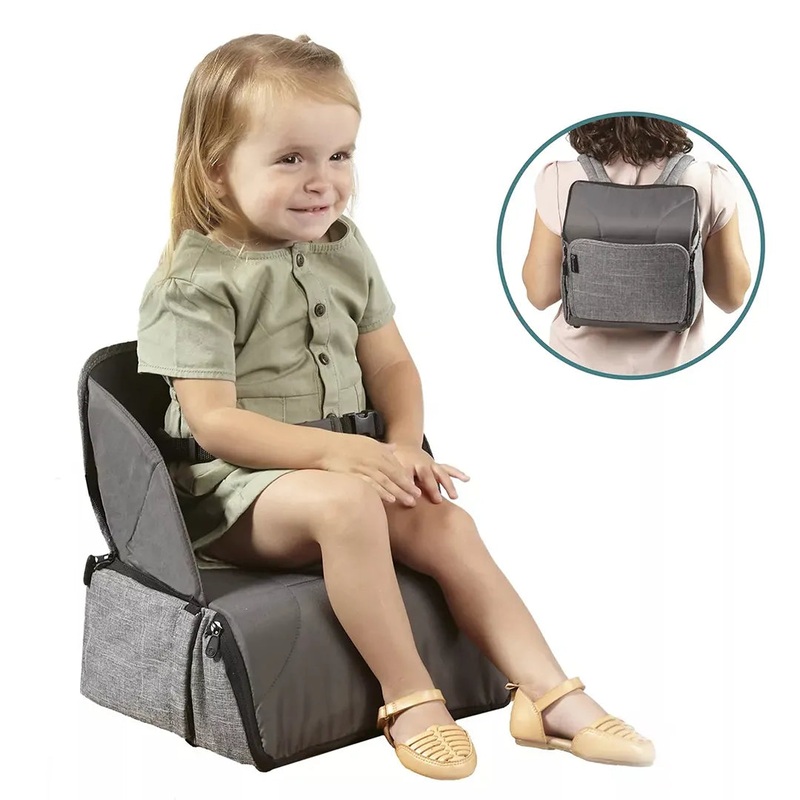 Explore 2-in-1 Portable Booster Seat and Backpack Diaper Bag