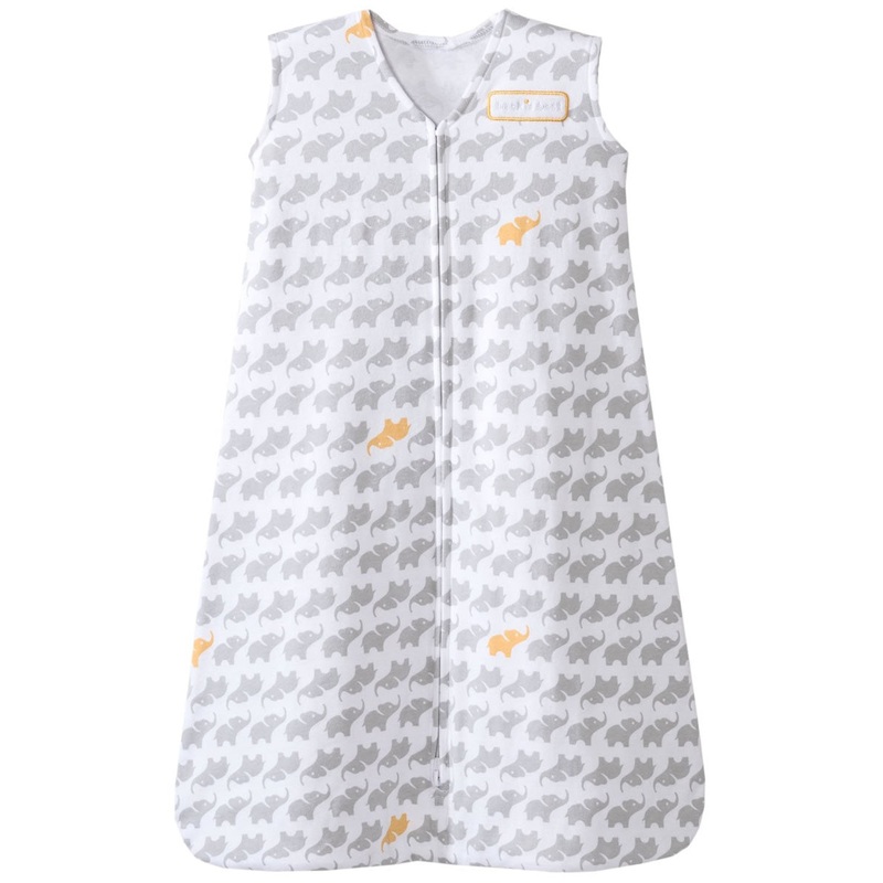 HALO SleepSack Wearable Blanket, Elephant Graphics, Medium