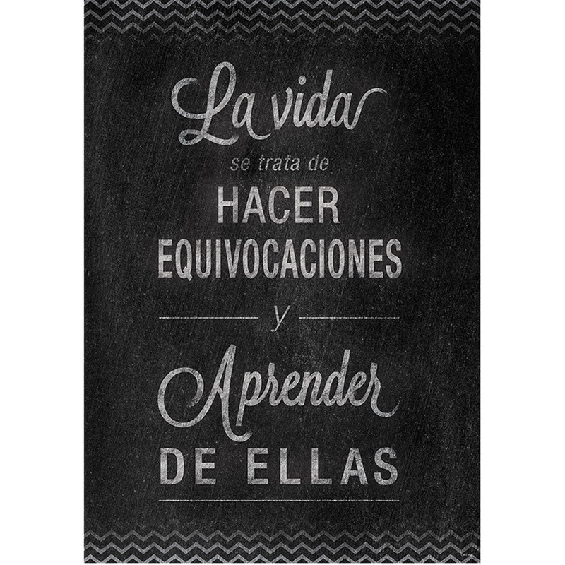 LA VIDA SE TRATA DE HACER INSPIRE U POSTER
