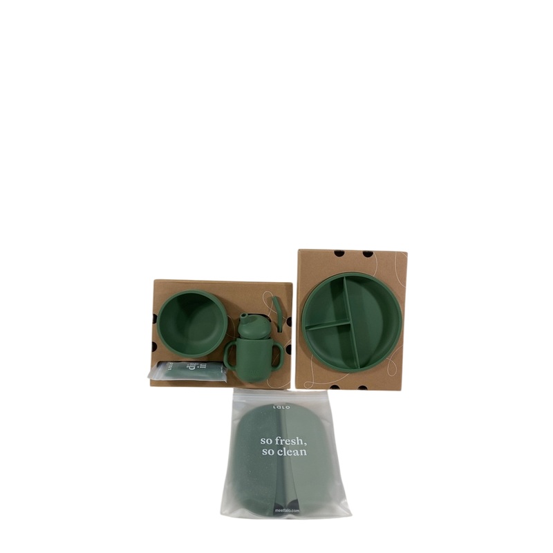 Lalo First Bites Full Kit, Olive