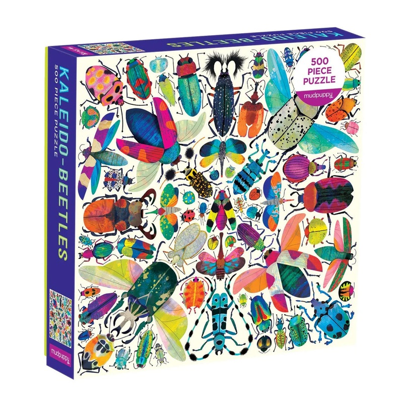 Mudpuppy Kaleido-Beetles 500 Piece Puzzle