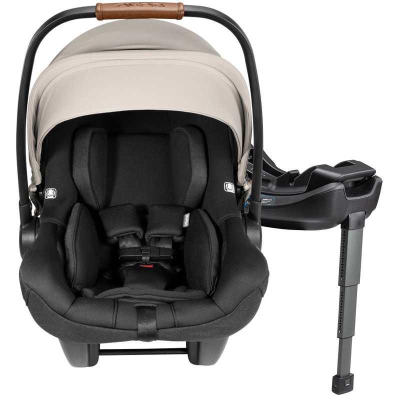 Nuna PIPA Lite RX Lightweight Infant Car Seat with Load Leg – Timber