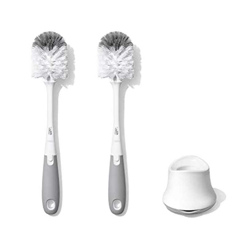 OXO Tot Bottle Brush Bundle, Grey