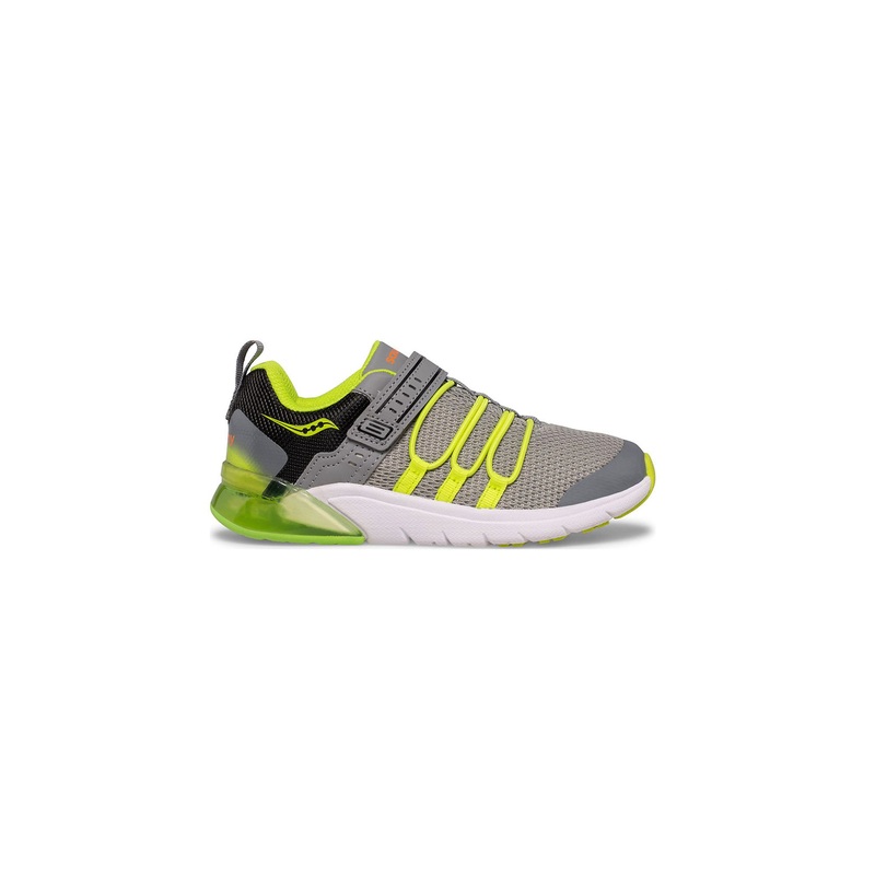 Saucony Flash Glow 2.0 Sneaker – Grey/Lime