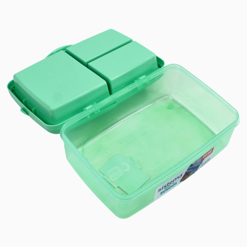 Sistema Plastic Lunch Box  Green