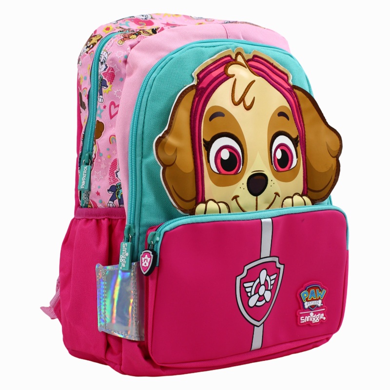 Smiggle Paw Patrol Junior Character Backpack  15 Inch