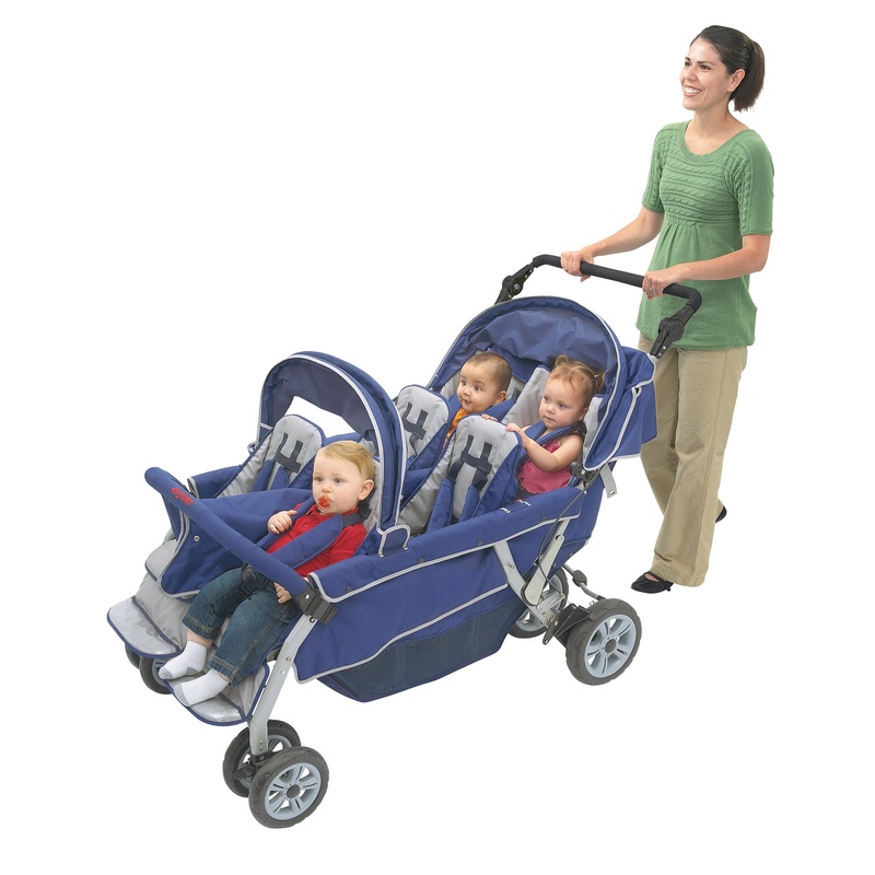 SureStop Folding Commercial Bye-Bye Stroller 6 Passenger