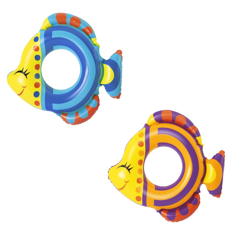 Bestway Swimming Ring Happy Fish 81 x 76 cm Assorted