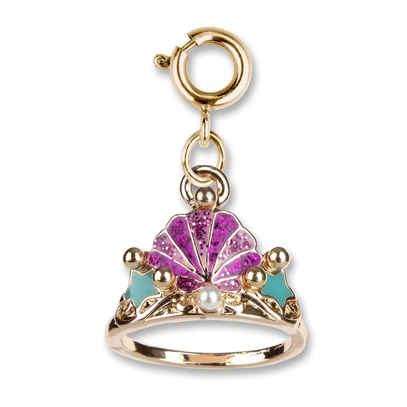 Charm It Gold Mermaid Tiara Charm