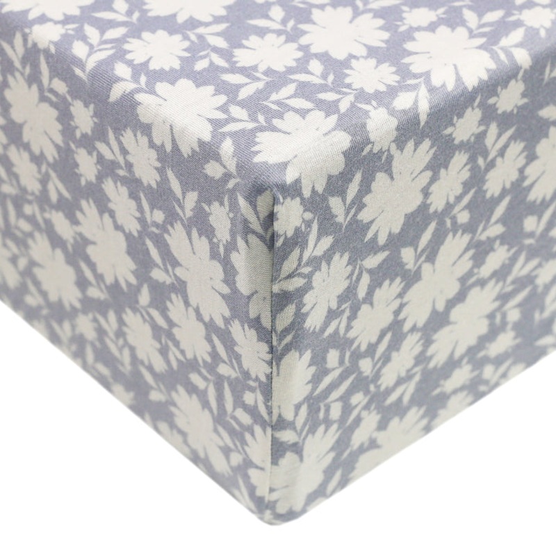 Copper Pearl Premium  Knit Fitted Crib Sheet | Lacie