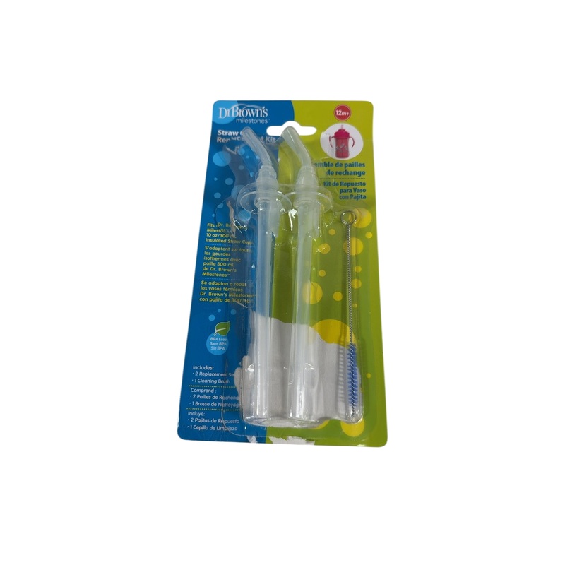 Dr. Brown’s Straw Cup Replacement Kit, 1 Pack, Milestones