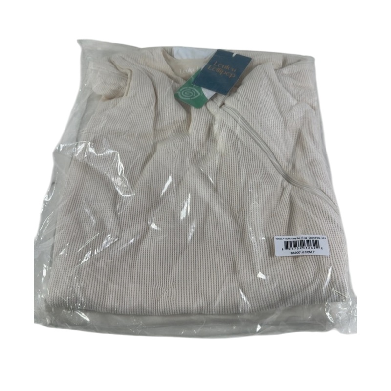 LouLou Lollipop Tencel Sleep Bag, Coconut Milk, 0-6 Months, 1.0 TOG