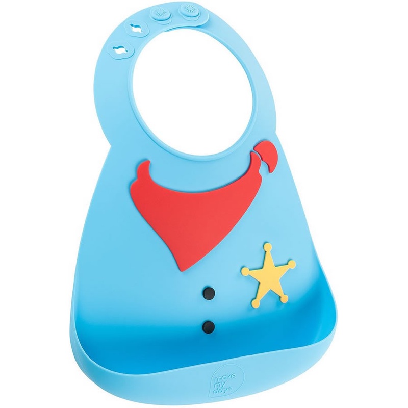 Make My Day Baby Bib – Round ‘Em Up