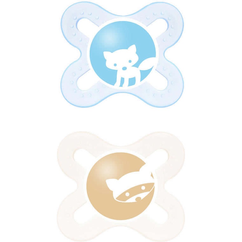 MAM Baby Start Nature Sky Newborn Pacifiers 2 Pack – Boy