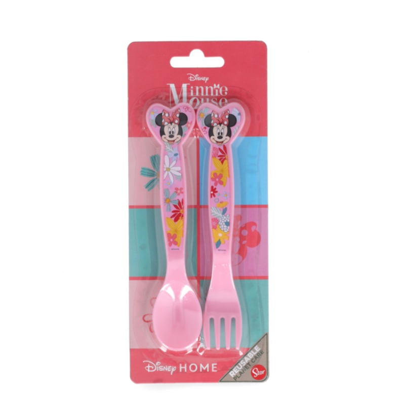 Minnie Mouse Children’s Cutlery Spoon Fork Set