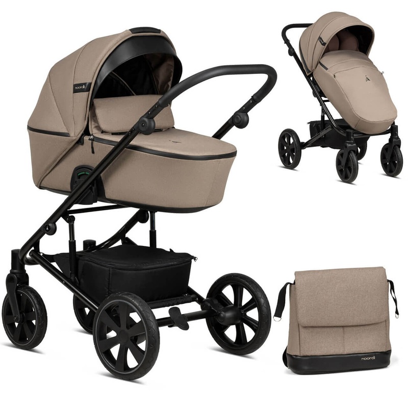 Noordi Aqua Thermo 2-in-1 Pram – Sand