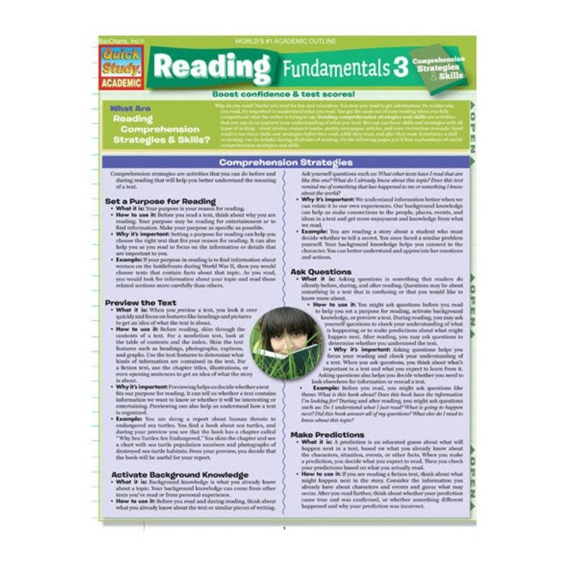 QuickStudy: Reading Fundamentals 3