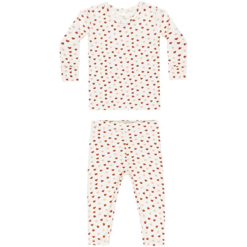 Quincy Mae Bamboo Pajama Set || Valentines