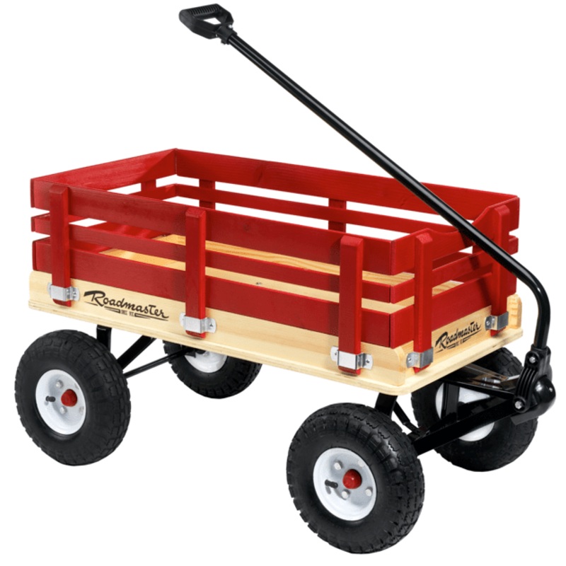 Roadmaster Woody Wagon 34″  Red/Wood