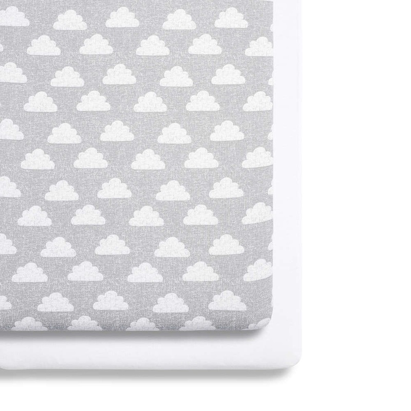 SnzPod Twin Pack Crib Sheets