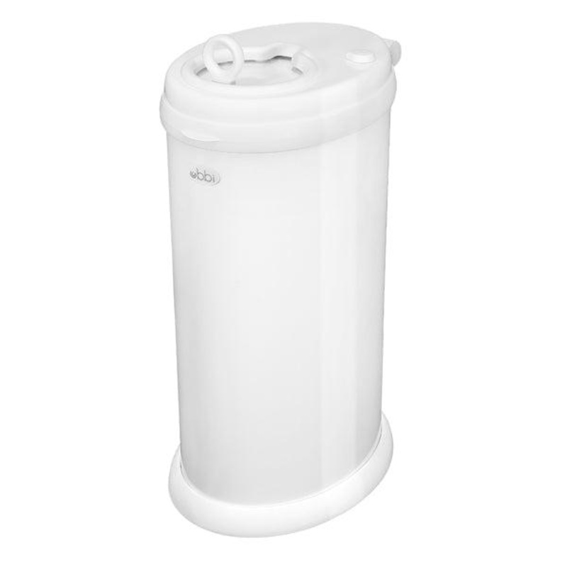 Ubbi – Steel Diaper Pail – White