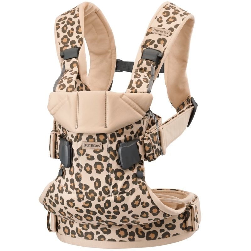 Baby Carrier One – Beige/Leopard