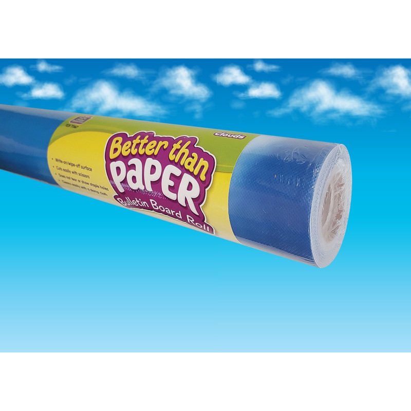 Clouds Better Than Paper Bulletin Board Roll