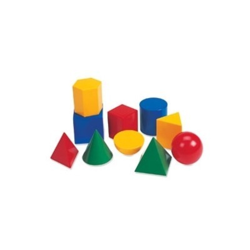 Large Geometric Plastic Shapes