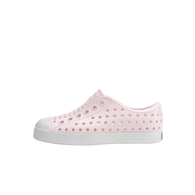 Native Jefferson Shoes – Milk Pink/Shell White