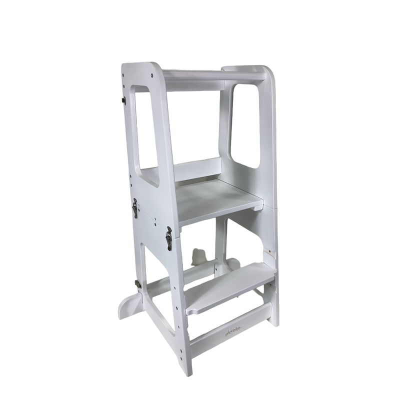 Piccalio Mini Chef Convertible Tower, White