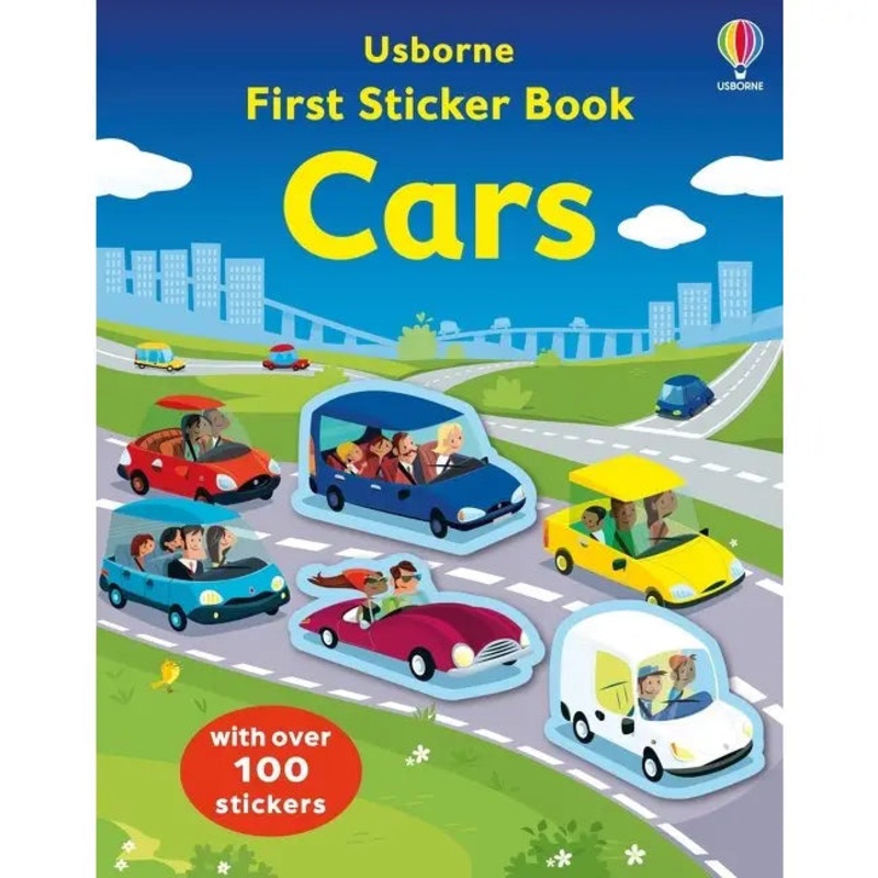 Usborne First Sticker Book Cars