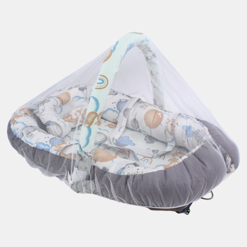 Baby Carrier/Carrycot  Frog & Elephant Design