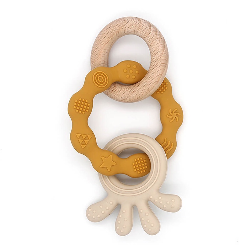 Silicone Teether Octopus