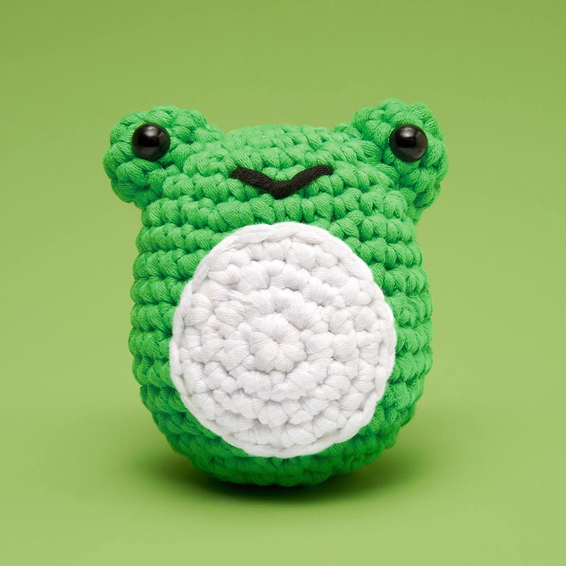 The Woobles Henri the Frog Crochet Kit