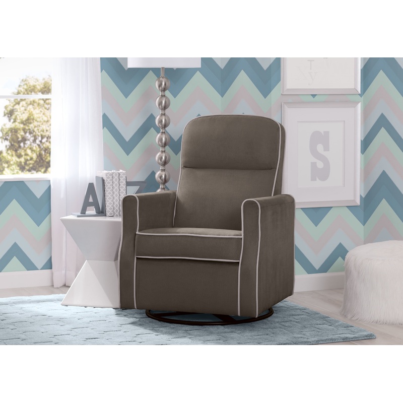 Clair Slim Nursery Glider Swivel Rocker Chair