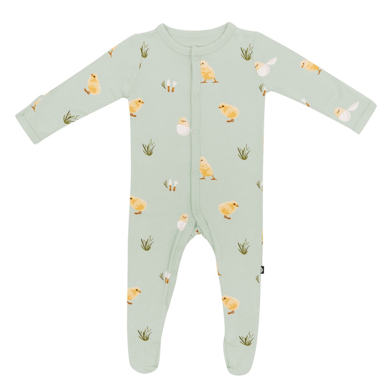 Footie in Aloe Chick