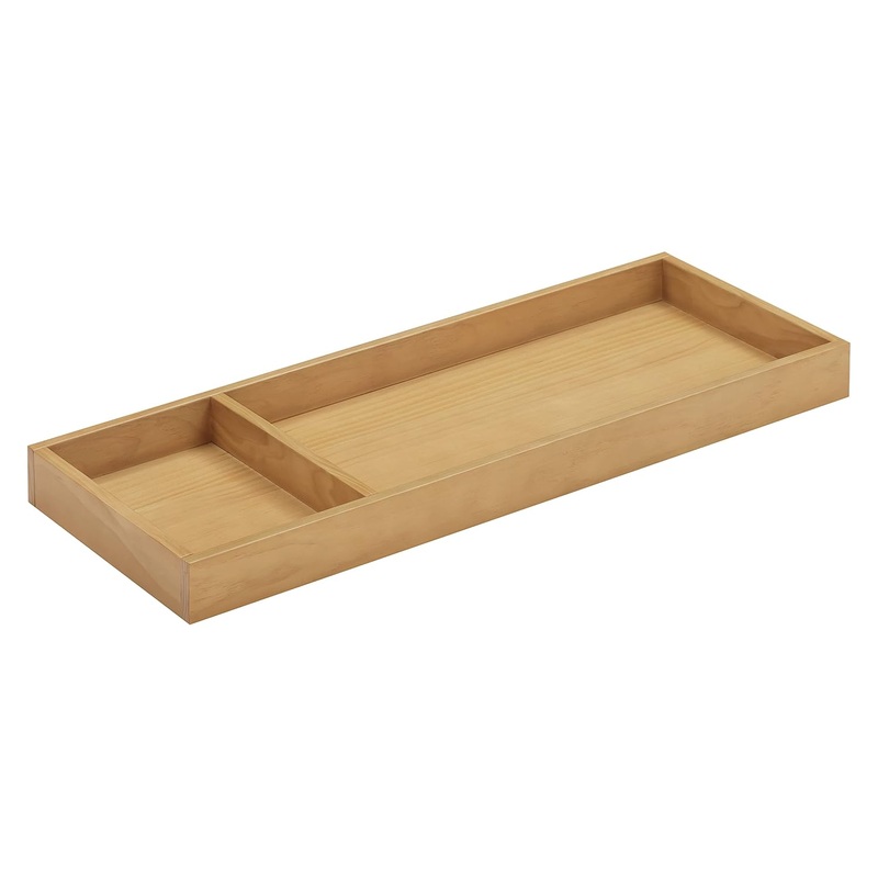 Million Dollar Baby Universal Wide Removable Changing Tray, Honey Finish