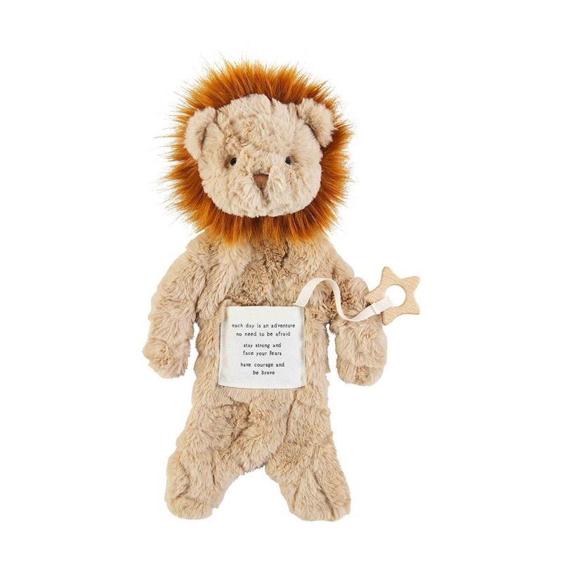Mud Pie Lion Cuddler and Teether