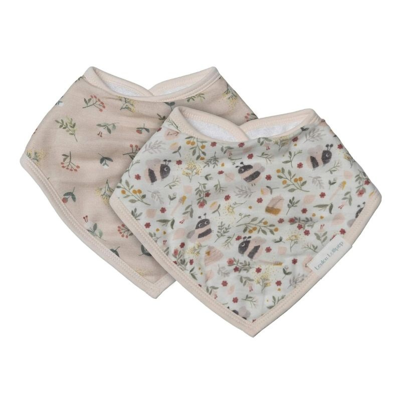Muslin Bandana Bib Set – 2 Pack