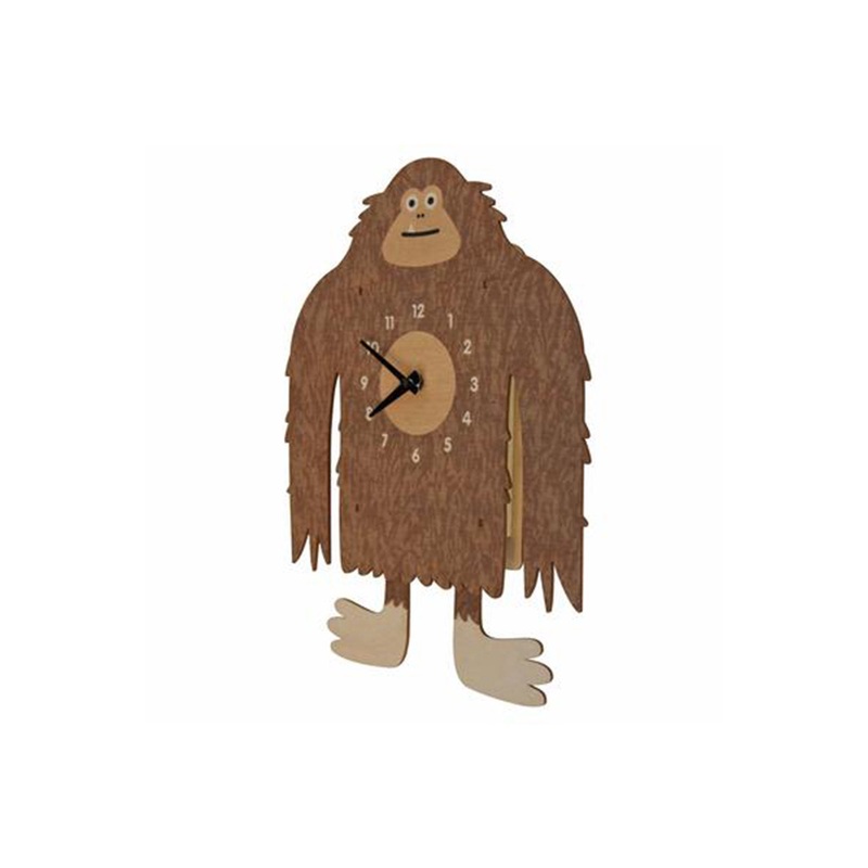Popclox Bigfoot Pendulum Clock – Wood