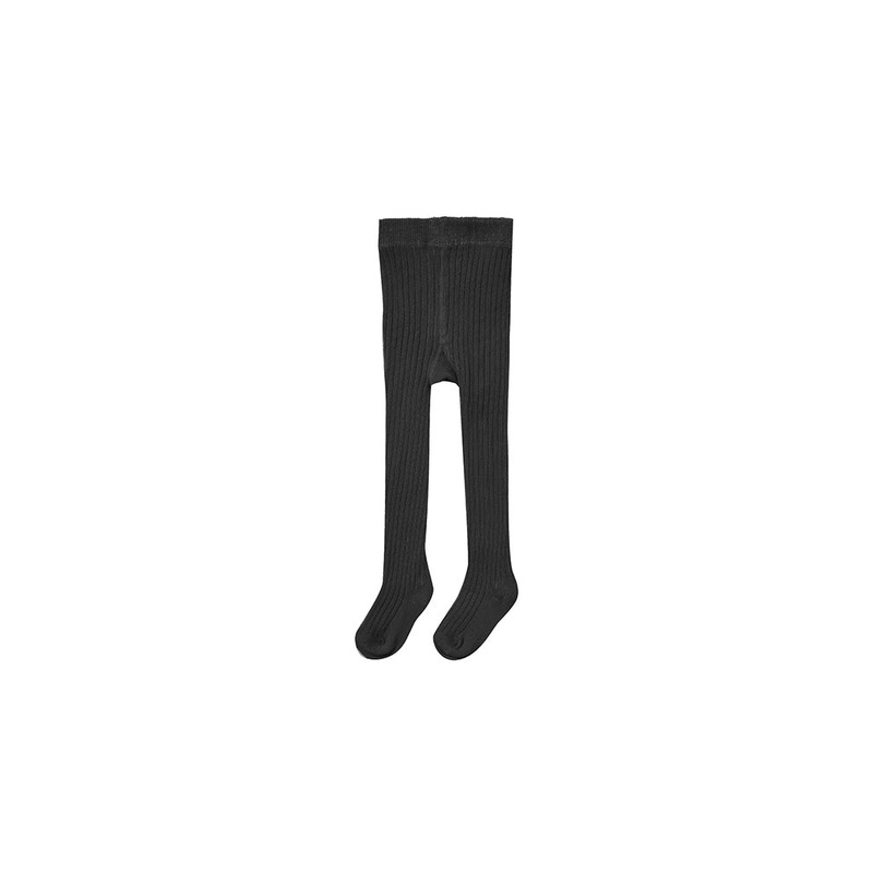 Ribbed Tights – Black