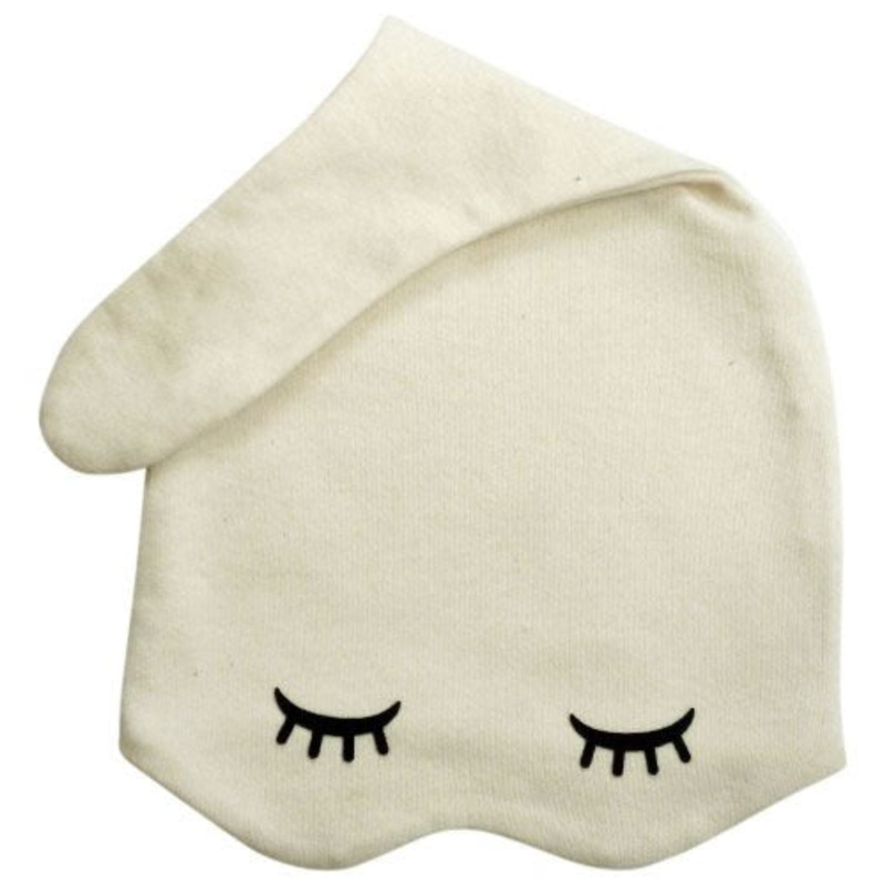 Zoe b Organic Sleepy Hat, 3-9M – Sweet Cream