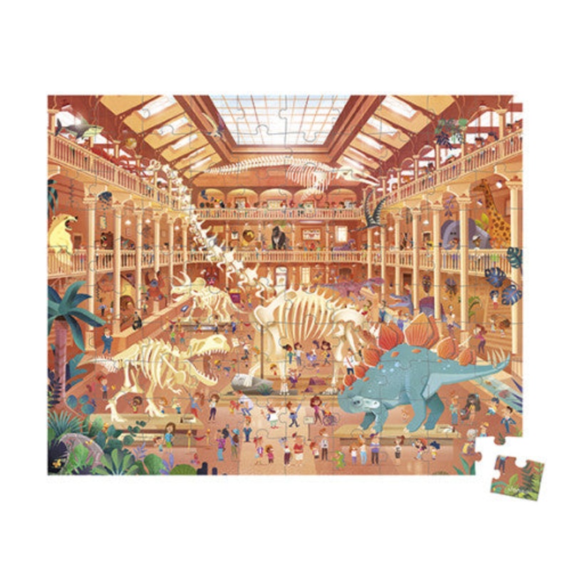 Janod Natural History Museum 100 Piece Puzzle