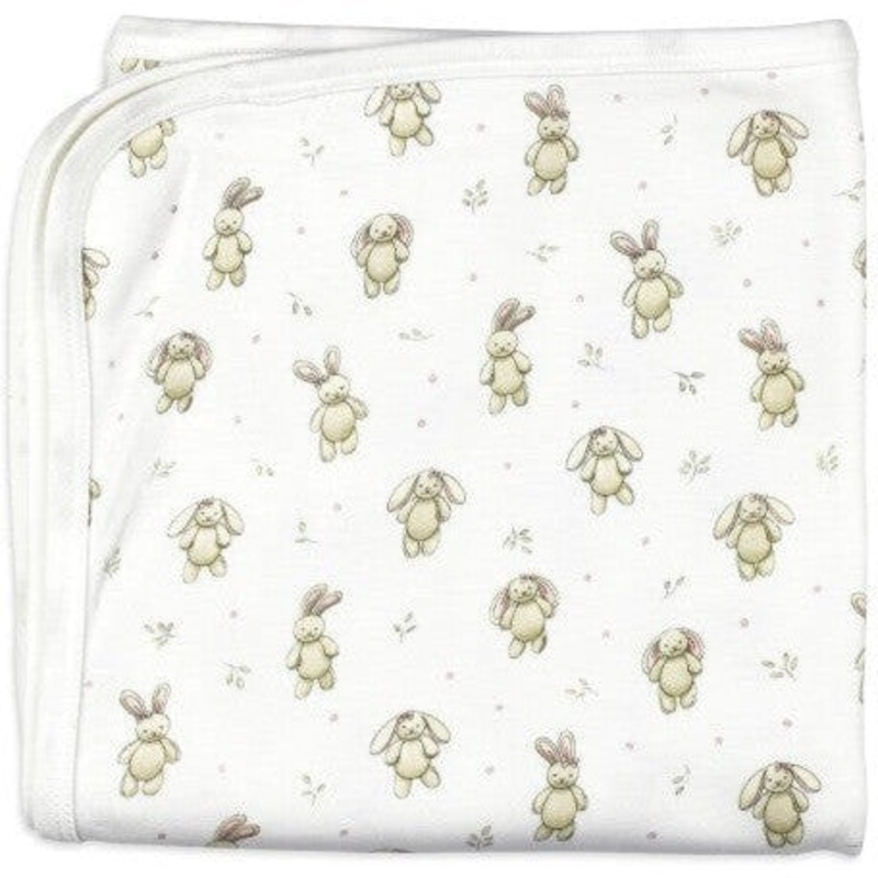 L’ovedbaby Organic Blanket | Brixy Bunny Biscuit